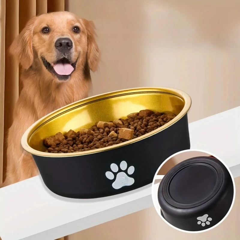 Anti-Slip Stainless Steel Pet Bowl - Image 2