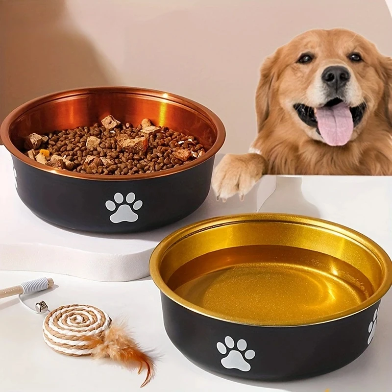 Anti-Slip Stainless Steel Pet Bowl