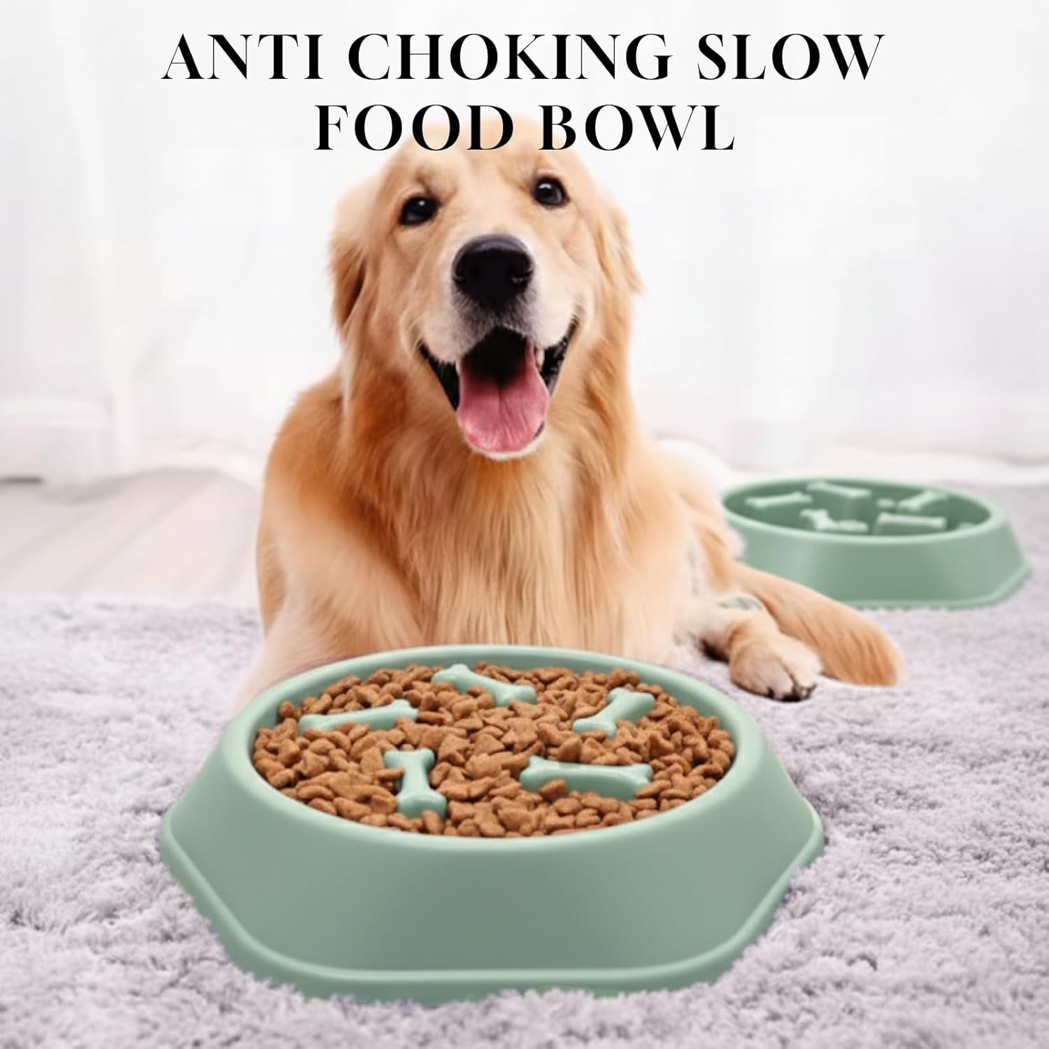 Smart Balance Slow Feed Bowl – Healthy portion control & safer mealtimes for your dog.