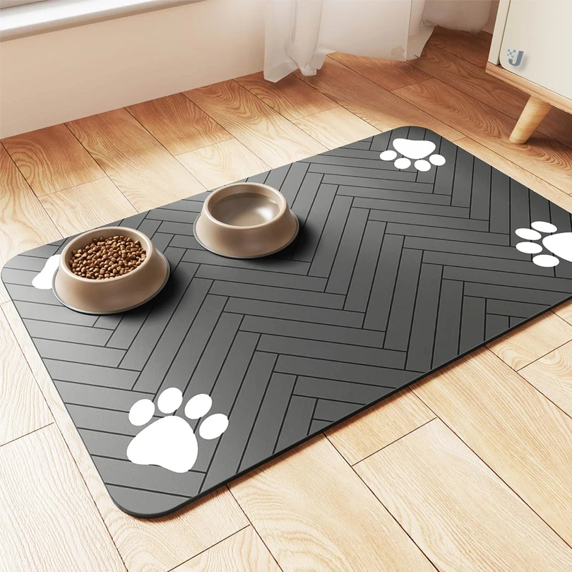 Waterproof Pet Feeding Mat – Non-Slip & Easy Clean Dog & Cat Mat