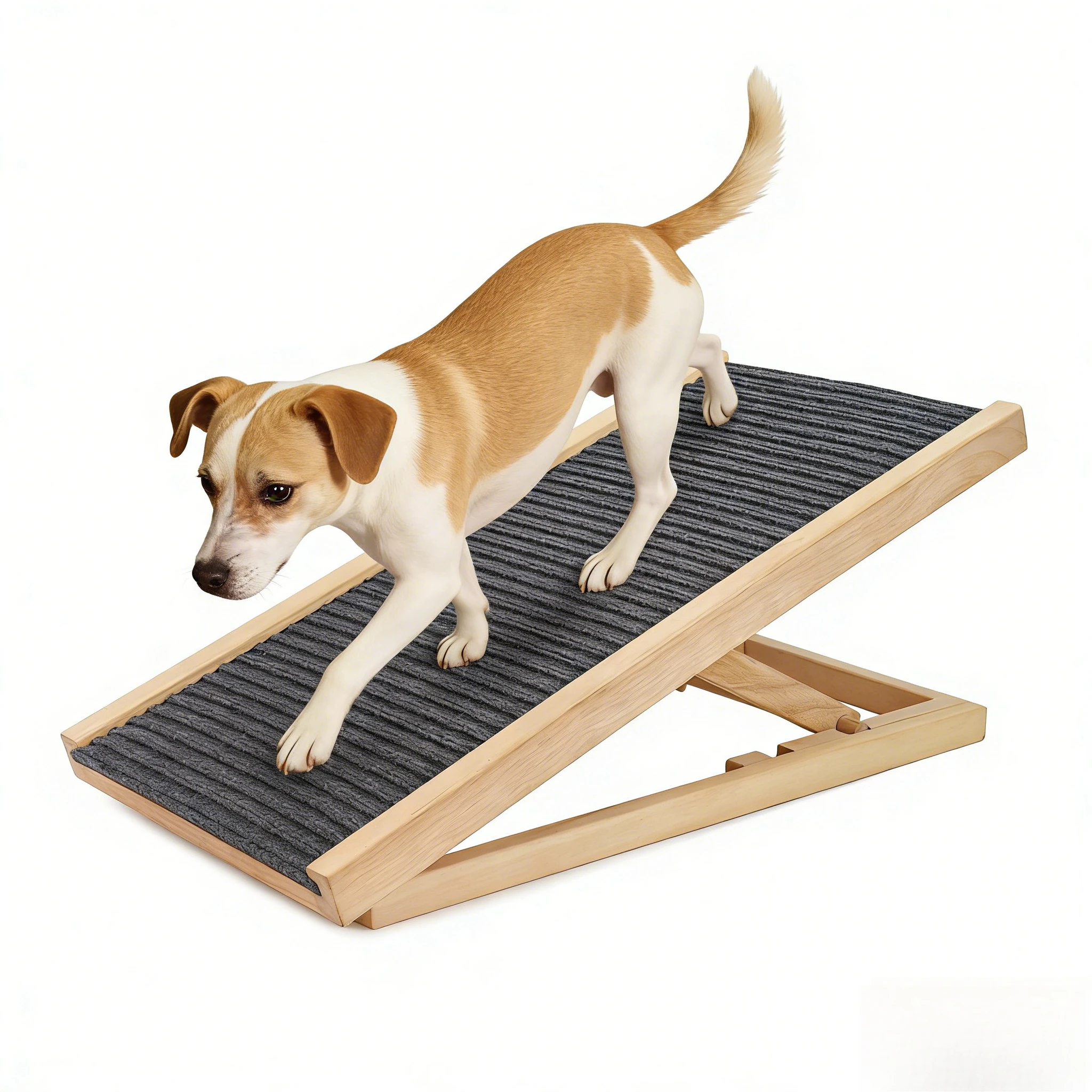 FlexStep™ Adjustable Wooden Pet Ramp